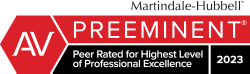 AV Peer Rated Martindale